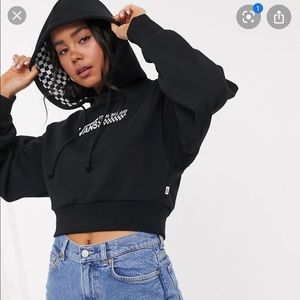Vans cropped boxy hoodie